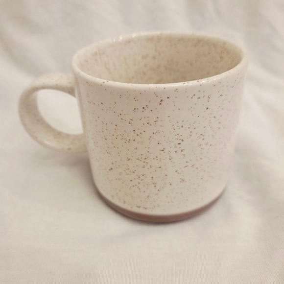 Starbucks White Brown Speckled Heart Mug 12oz. - Picture 3 of 6